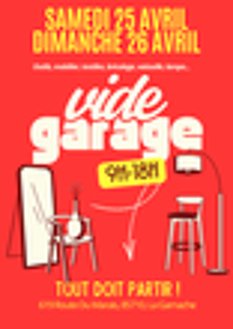 Vide garage &agrave; la Garnache &agrave; 3km de Challans Vide jardin