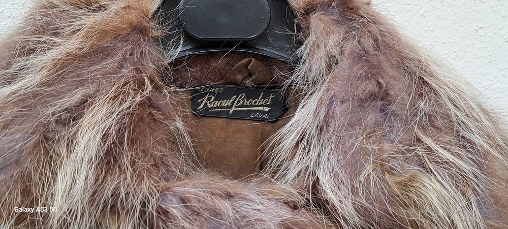 Manteau vintage en marmotte Vêtements