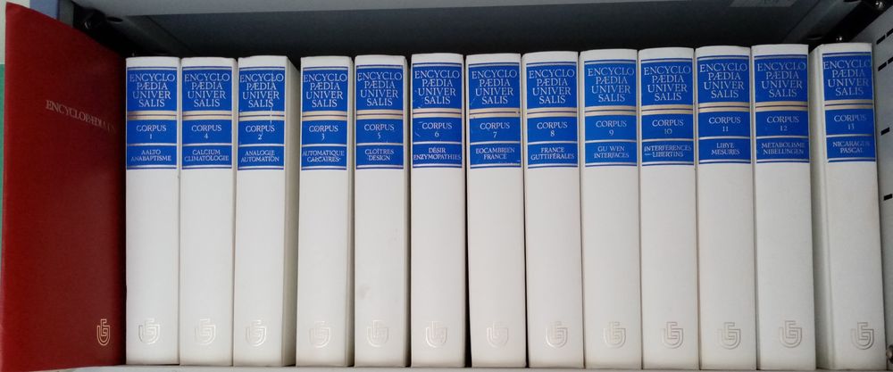 Encyclopedia Universalis Livres et BD