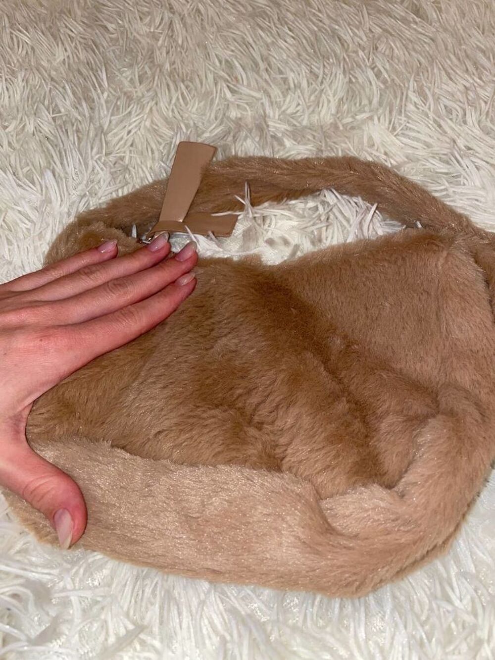 Petit sac en peluche Décoration