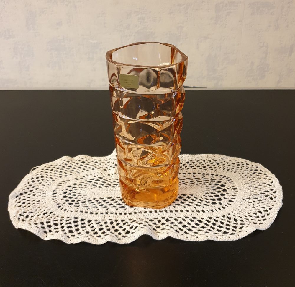 Vase rose ? Verrerie d'Arcin - Luminarc - Vintage Décoration