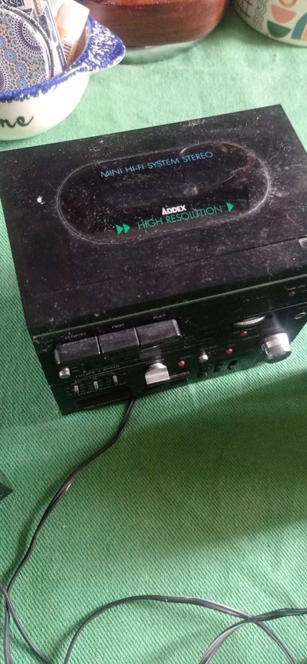 mini cha&icirc;ne radio les cassettes Audio et hifi