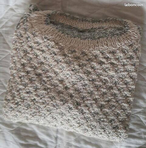 Pull tricoté main coton/lin taille 38/40 - Neuf 22 Dinan (22)