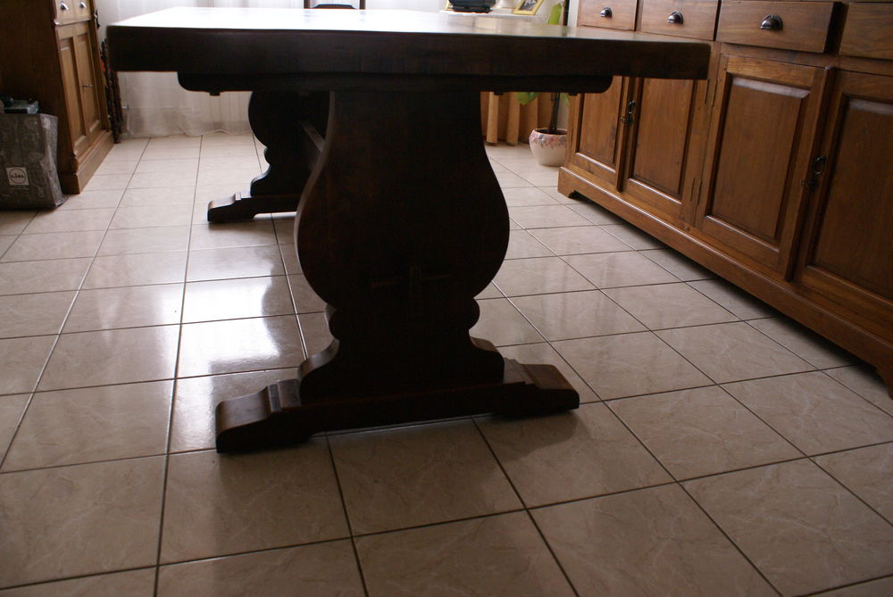 table campagnarde platane massif Meubles