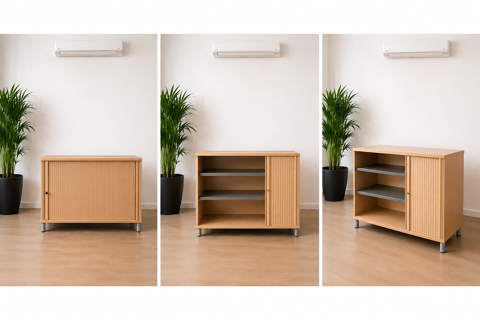 Armoire en bois avec étagère réglable Douai (59)