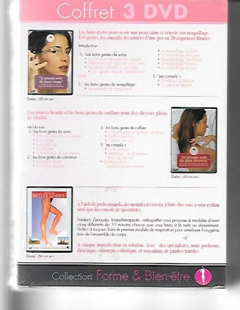 Beaut&eacute; - Coffret 3 DVD - neuf DVD et blu-ray