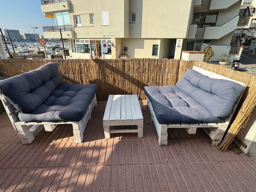 canap&eacute; ext&eacute;rieur en bois Meubles
