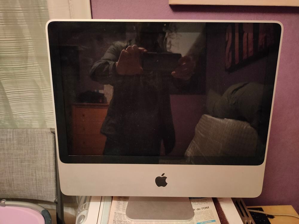 Imac 20 pouces d&eacute;but 2008 OS X El Capitan Matériel informatique