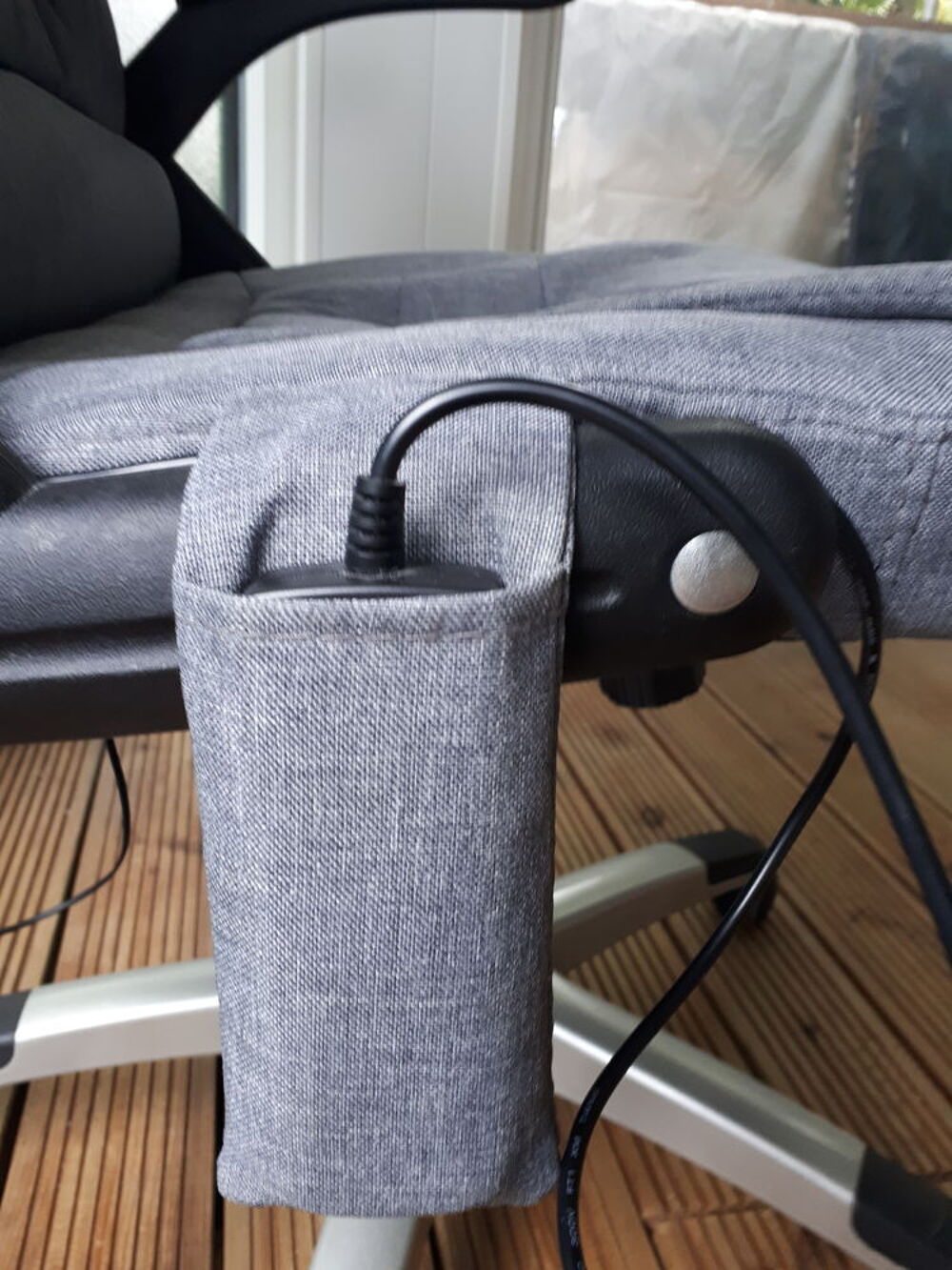 Fauteuil de massage et de relaxation avec t&eacute;l&eacute;commande Meubles