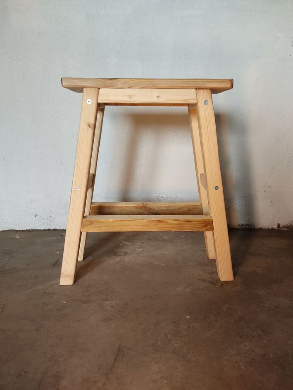 Tabouret bois rustique Décoration