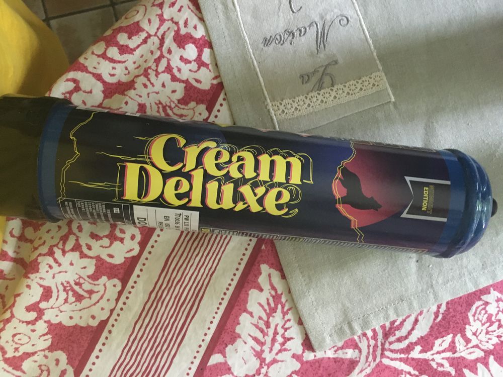 GAZ protoxyde azote pour faire cr&egrave;mes, chantilly cuisine Cuisine