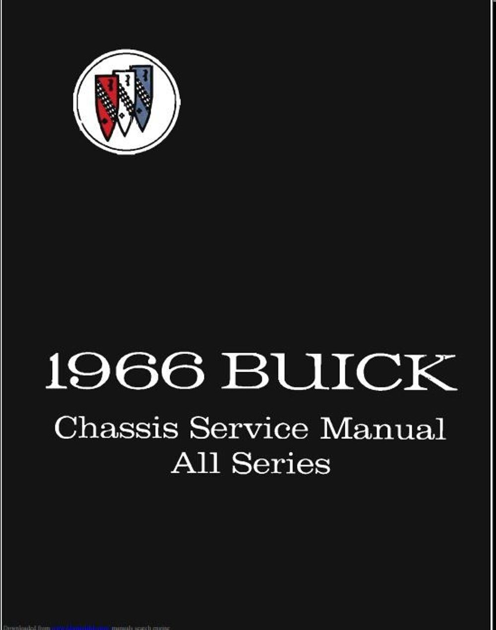 Manuels de r&eacute;paration Buick 1965 1966 