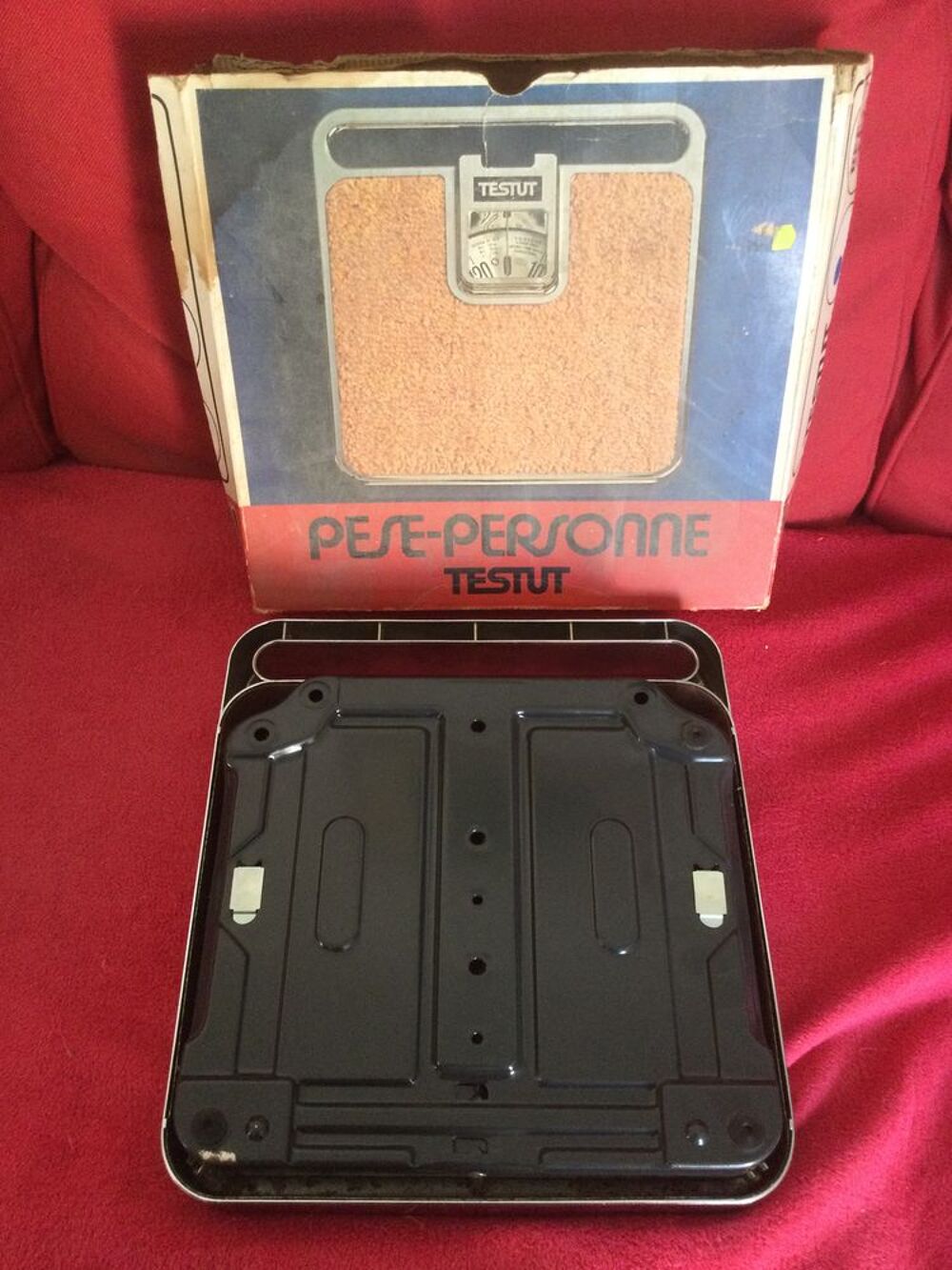 P&egrave;se personne vintage TESTUT Electroménager