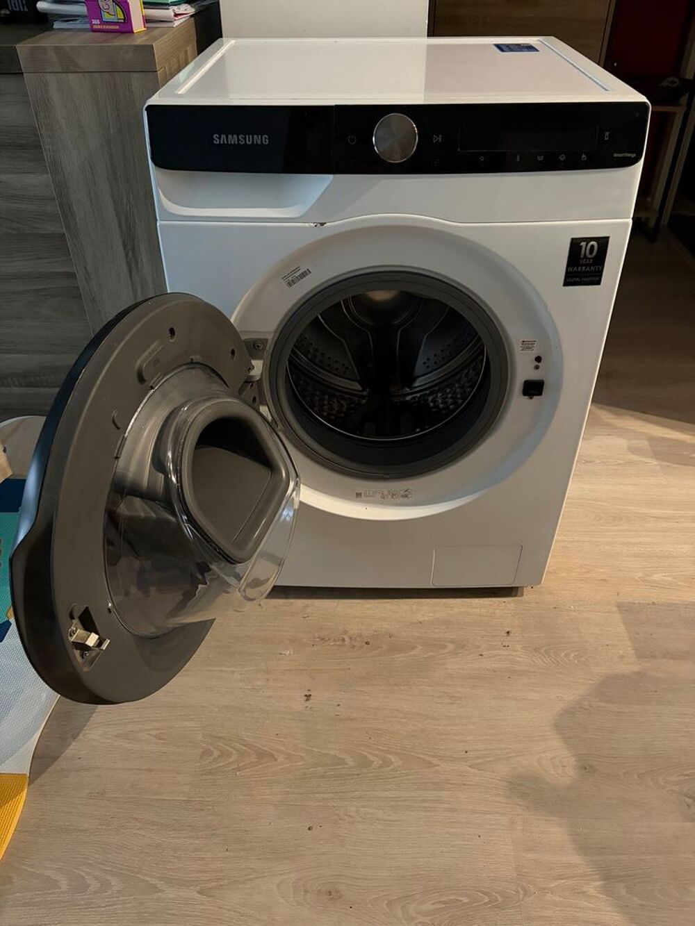 Lave-linge s&eacute;chant Samsung 7kg / 4kg €" Connect&eacute; €" Bon &eacute;tat Electroménager