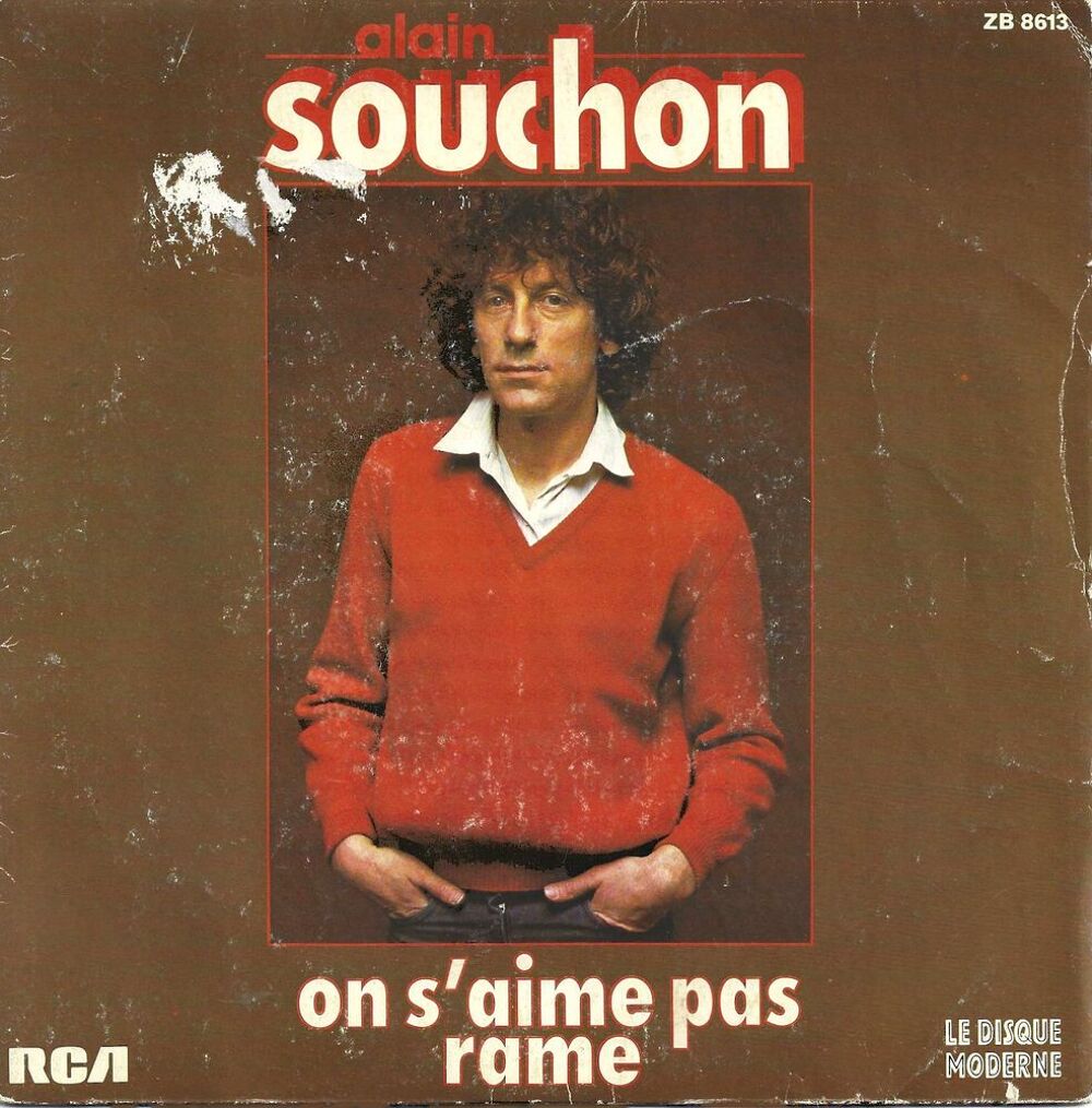 Alain Souchon "On s'aime pas" CD et vinyles