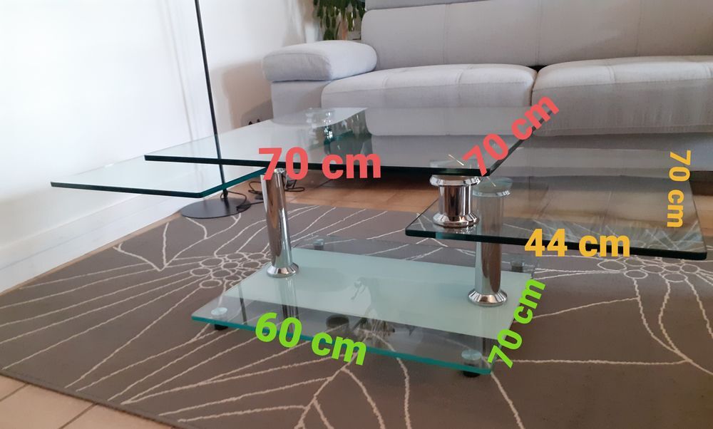 Table basse en verre Meubles