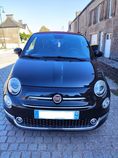 Fiat 500 Finition Star * Moteur 1.2 essence 69 ch S&S 2020 occasion Villedieu-les-Po&ecirc;les 50800