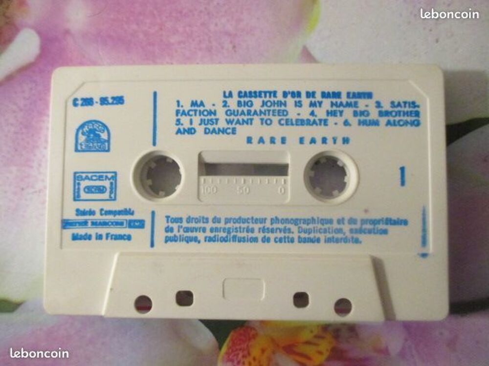 Cassette audio Rare Earth CD et vinyles
