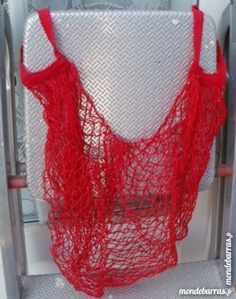 Filet � provisions, VINTAGE, couleur rouge 3 Montauban (82)