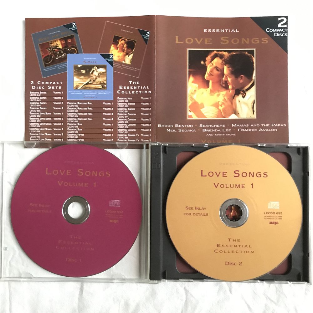 CD Love Songs Volume 1 Compilation CD et vinyles