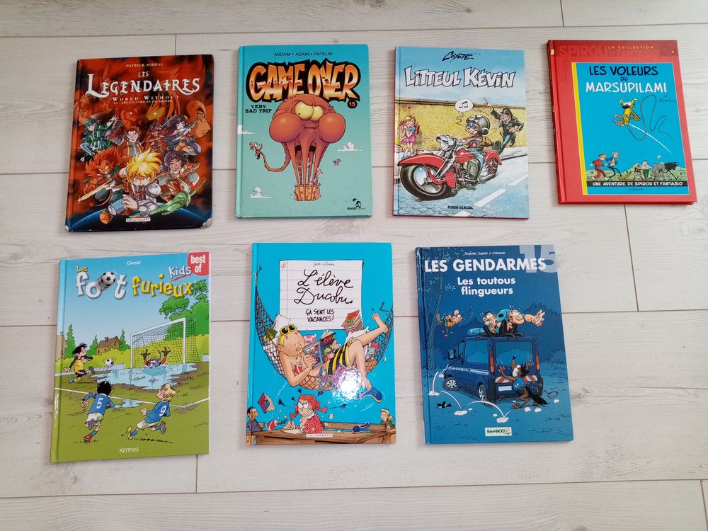 Livre lot bd spirou voleurs du MARSUPILAMI Livres et BD