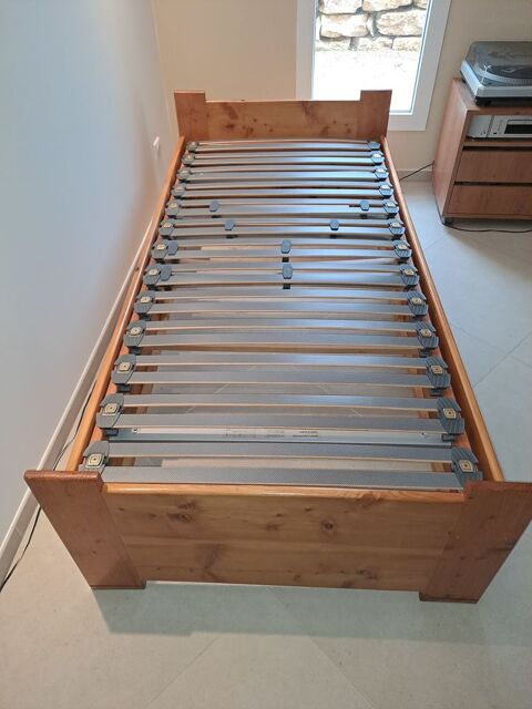 Lit 90x190 bois massif 200 Valence (26)