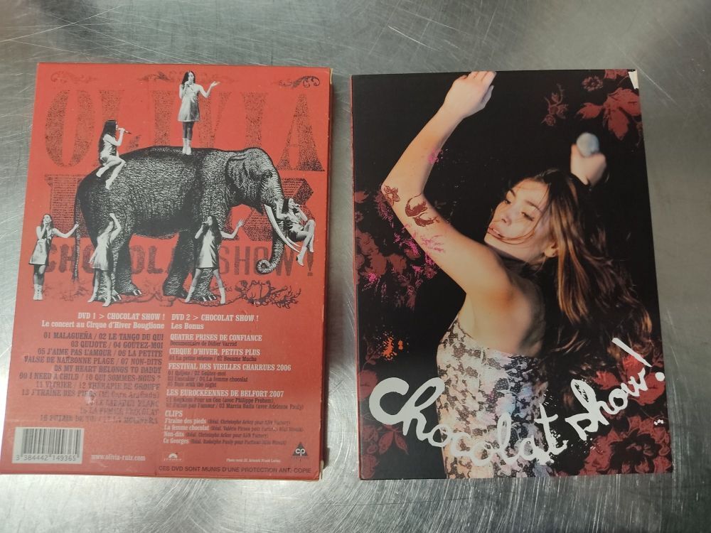 coffret double DVD Olivia Ruiz DVD et blu-ray