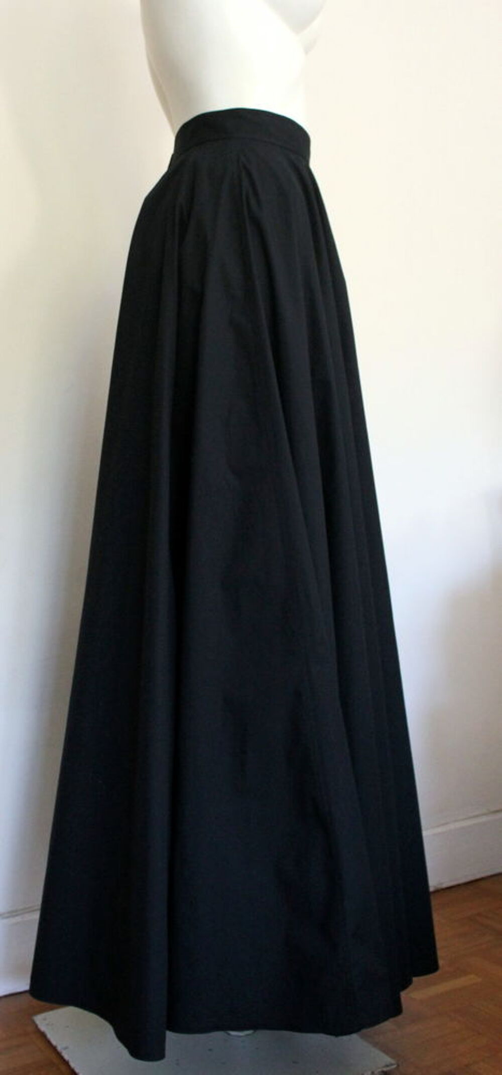 Jupe longue noire FRANCK SORBIER T.36 FR Vtements