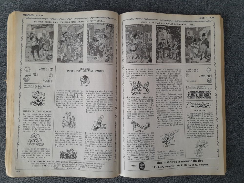 ALMANACH VERMOT de 1981 Livres et BD