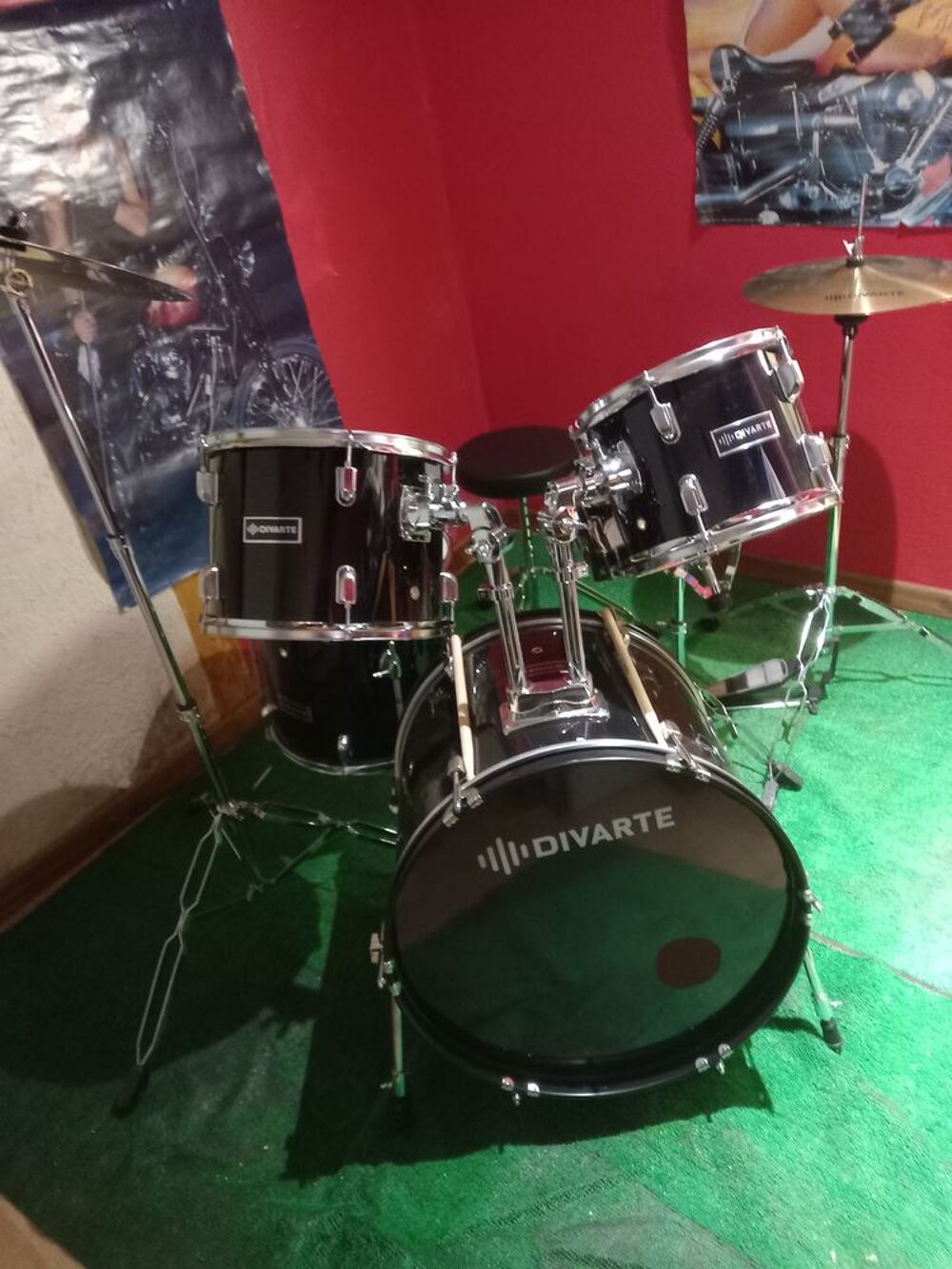 Batterie divarte Instruments de musique