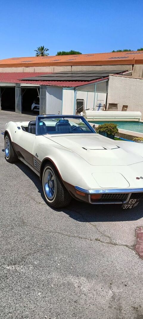 Corvette Divers V8 454 cabriolet boite automatique 1971 occasion Canet-en-Roussillon 66140