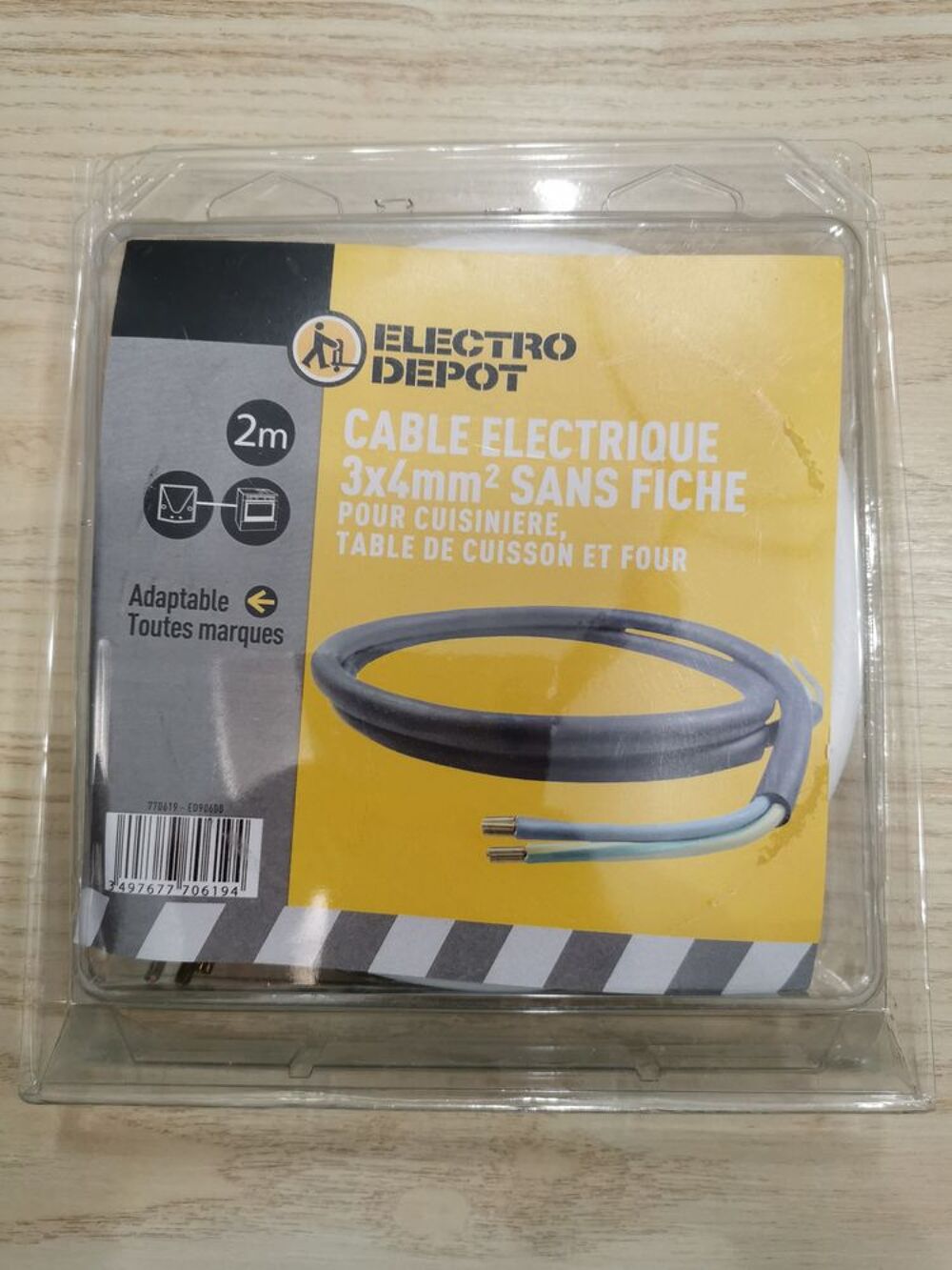 C&Acirc;BLE &Eacute;LECTRIQUE CUISINI&Egrave;RE Electroménager