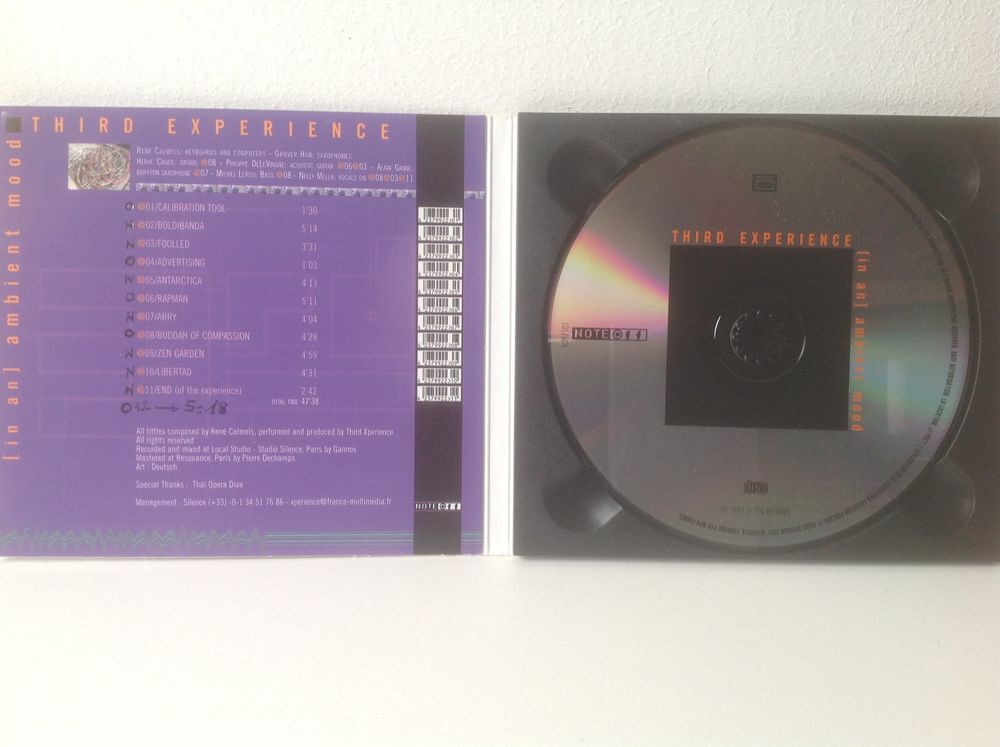 THIRD EXPERIENCE (IN AN) AMBIENT MOOD Envoi Possible
CD et vinyles