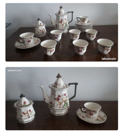 Service �  caf� Villeroy et Boch  - EXCELLENT ETAT 120 Villemomble (93)