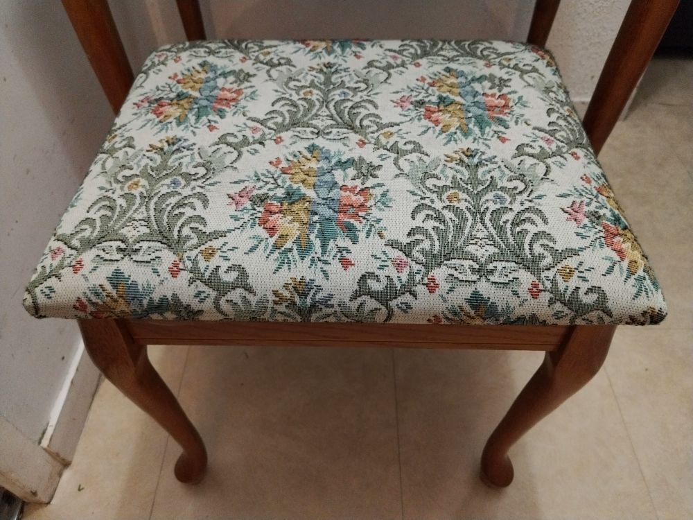 coiffeuse en bois avec si&egrave;ge (Style ancien) Meubles