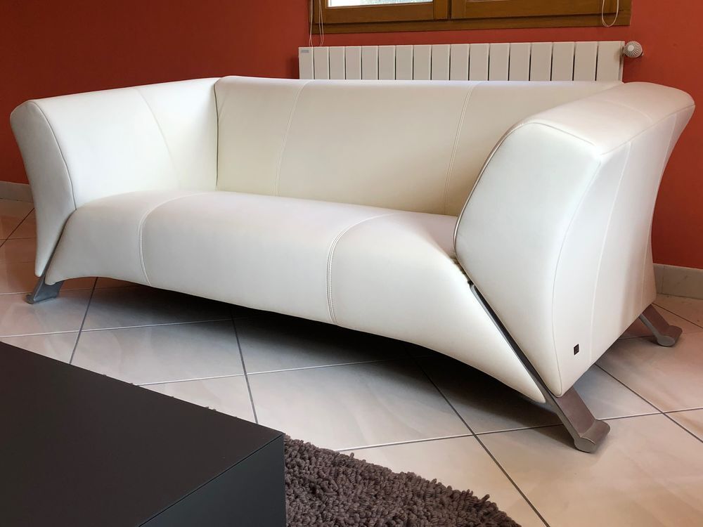 Canap&eacute; cuir Rolf Benz 189 cm neuf Meubles