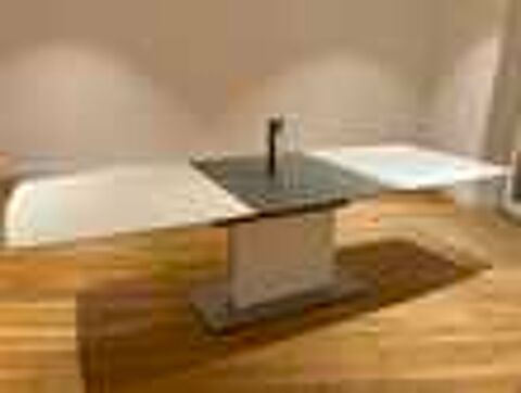 magnifique table design Luxe rallonge int&eacute;gr&eacute; Meubles