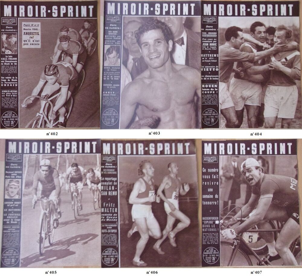 Miroir Sprint ann&eacute;e 1954 