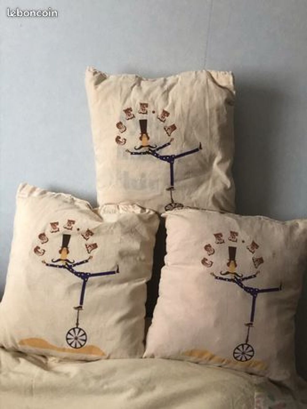 3 Coussin de canap&eacute; Meubles