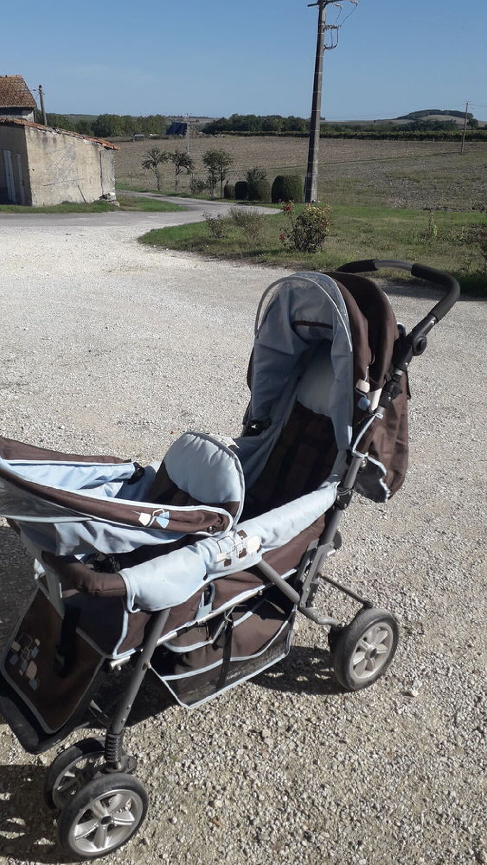 poussette double Puériculture