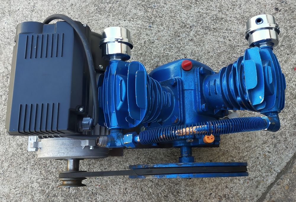 Compresseur d'air comprim&eacute; 2 cylindres Bricolage