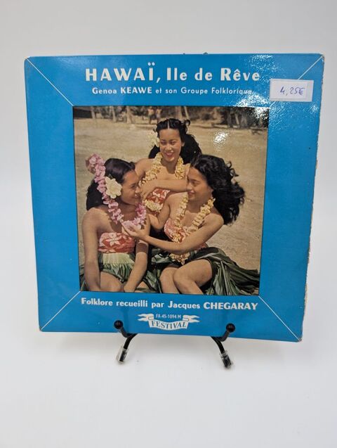 Vinyle 45 tours Hawa�, Ile de R�ve : Genoa Keawe et son... 5 Vulbens (74)