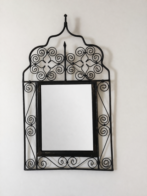 Miroir fer forgé Enghien-les-Bains (95)