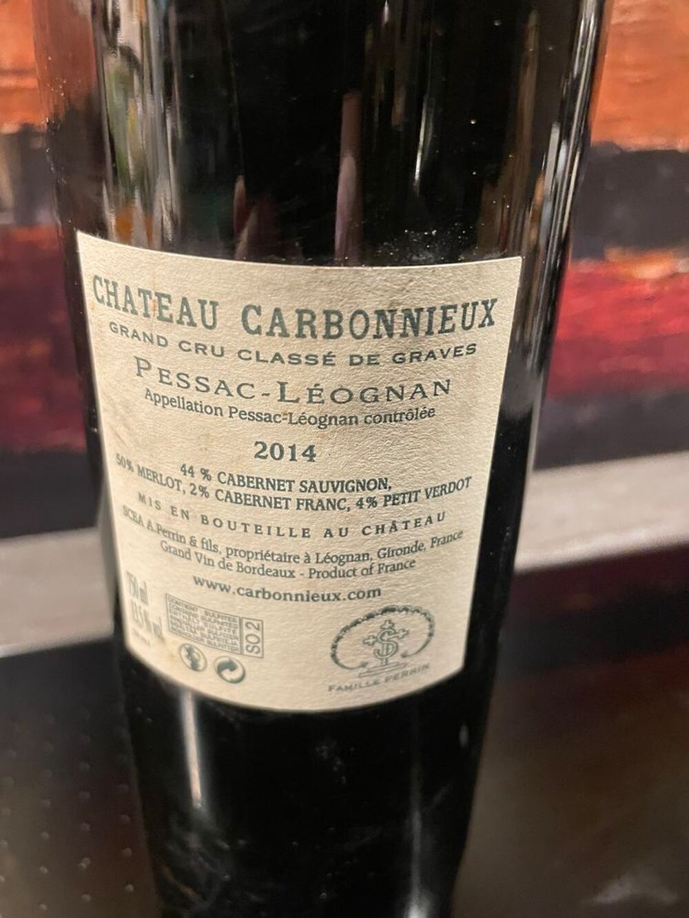 1 Bt CHATEAU CARBONNIEUX 2014 GrandCruClass&eacute; PESSAC LEOGNAN Cuisine