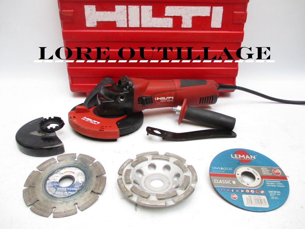 HILTI DCG 125 S - Meuleuse - Disqueuse Bricolage