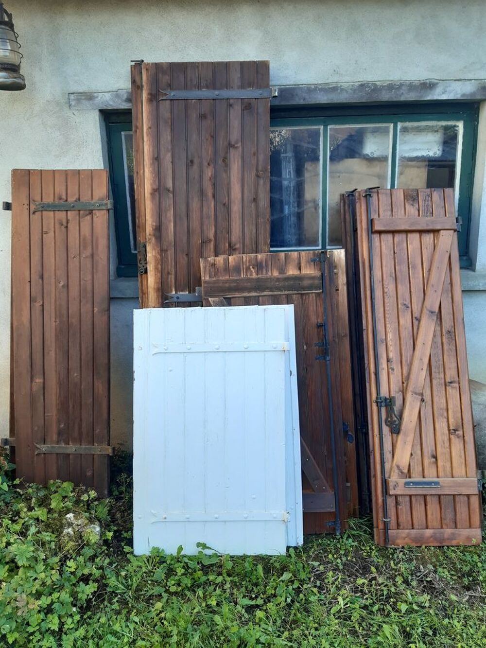 Lot de volets bois Bricolage