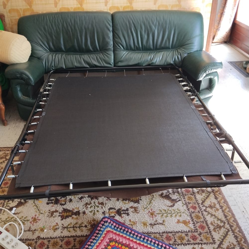 Canap&eacute; cuir transformable Meubles