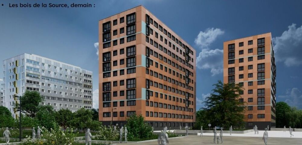 Vente Appartement Appartement T3 de 56,47m2 avec cave et garage box à Orléans Orléans