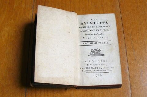 Les aventures d'Antoine Varnish - volumes 3 & 4 - 18e sicle 24 Argenteuil (95)