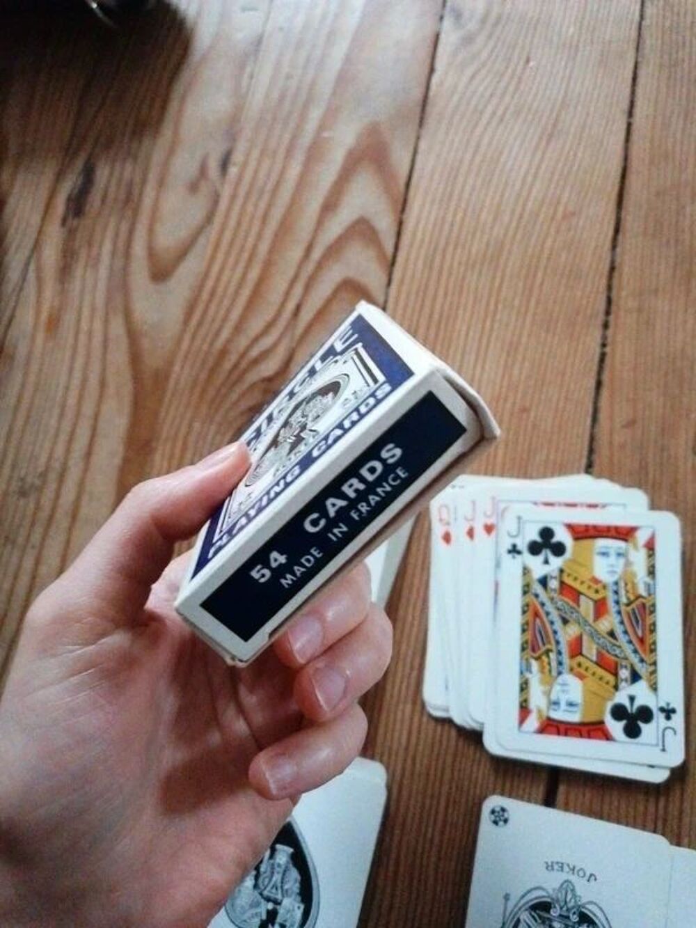 Circle playing cards - jeu de cartes Poker 